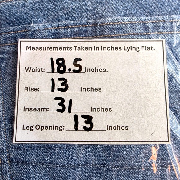 American Eagle Super High-Rise Baggy Wide Leg Jeans Women 16 Long Blue - Picture 7 of 15